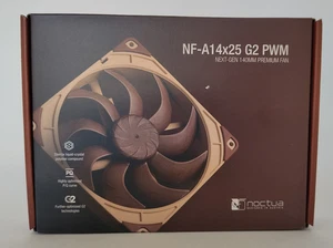 Noctua NF-A14x25 G2 PWM - 2 Stück - NEU - PC-Lüfter, CPU-Lüfter, Gehäuselüfter - Afbeelding 1 van 5