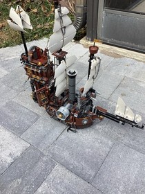 LEGO The LEGO Movie: MetalBeard's Sea Cow (70810) USED With Manual NO Minifigure