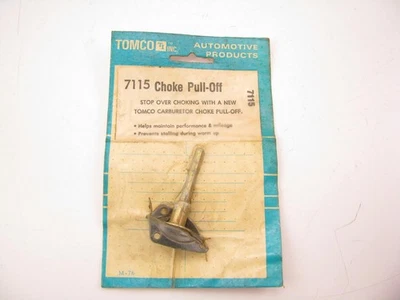 Estrangulador de carburador Tomco 7115 extraíble para 1974-1986 AMC GM Ford Holley 2BBL Foto 1 de 3