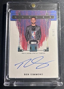 Baloncesto NBA Panini 2023-24 impecable Ben Simmons honores firmas automático/25 - Imagen 1 de 2