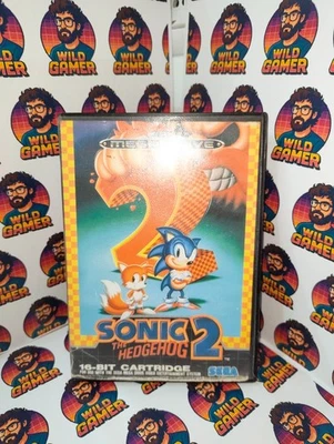 🦔Sonic the Hedgehog 2 SEGA Mega Drive – BOXED - Perfetto - Immagine 1 di 4