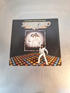 Saturday Night Fever Double LP Soundtrack 1977 Vinyl Bee Gees VG - Picture 1 of 19