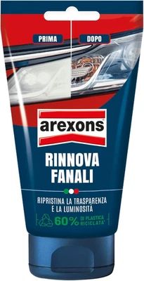 AREXONS RINNOVA FANALI 150 Gr Lucida Fari Auto, Pasta Lucidatura Fanali  - Immagine 1 di 4