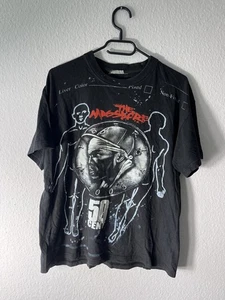 50 Cent The Massacre Tour 2005 Vintage Rap T-Shirt - Foto 1 di 8