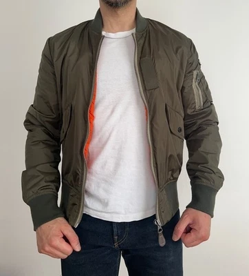 Bomber kaki MA-1 Schott NYC® - Photo 1/4