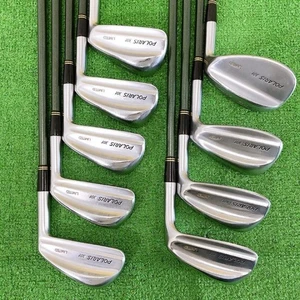Mizuno POLARIS 301 LIMITED Iron Set 9pcs 3-PW, SW Techno Flex 5700 Flex R - Picture 1 of 18