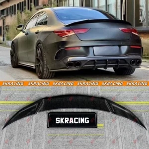 Forged/Carbon Fiber Rear Spoiler Wing Fit Mercedes Benz CLA45 AMG W118 20-23 - Bild 1 von 24