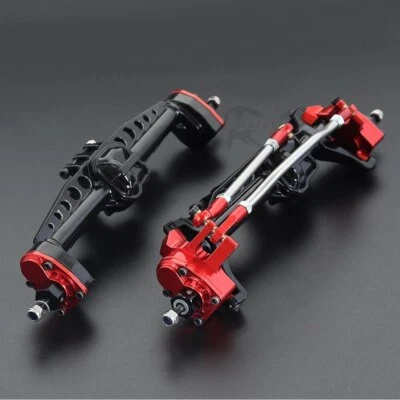 Heavy Duty Front Rear Alloy AR45 Portal Axle For 1/10 RC Crawler Axial SCX10 III - Image 1 of 4