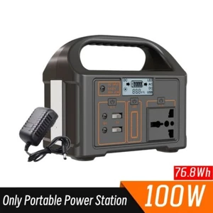 100W Power Station Outdoor Portable Mobile Charging Power Battery Bank Camping - Picture 1 of 1