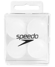 Speedo Silicone Ear Plugs - White, One Size Fits All