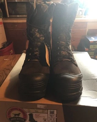 RED WINGS SHOES, IRISH SETTER HUNT MEN's SNOW TRACKER PAC 1400g, Size 8 E2/W2 - Image 1 of 4