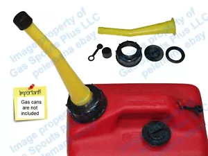 CHILTON YELLOW Gas Can SPOUT & PARTS KIT Sears Craftsman Aftermarket Replacement - Picture 1 of 15