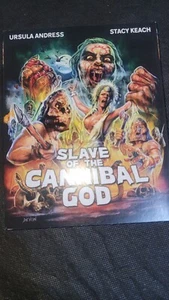 SLAVE OF THE CANNIBAL GOD BLU RAY W/ SLIPCOVER HORROR, EXPLOITATION CLASSIC - Picture 1 of 9