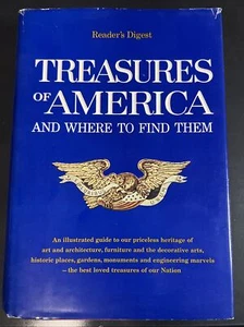 Treasures of America and Where To Find Them Reader s Digest 1974 Filled w/Info.  - Picture 1 of 8