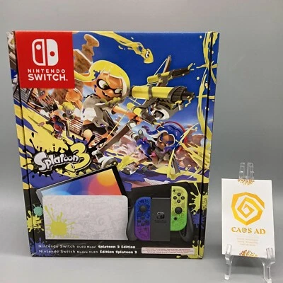 Nintendo Switch (OLED Model) HEG-001 Edizione Speciale Splatoon 3 - 64GB  Nuovo - Immagine 1 di 4