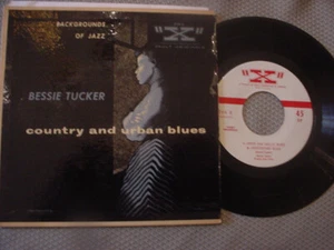 BESSIE TUCKER country and urban blues, nm ep on X, 1954 - Picture 1 of 1