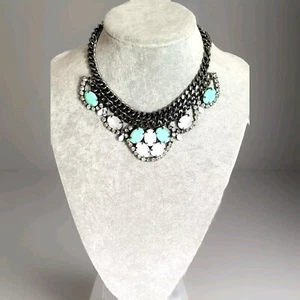 "Collar de perfección pastel Premier Designs - hematita y cristales, 16""+4"" de longitud" - Imagen 1 de 4