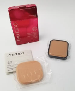 SHISEIDO Sheer Matifying Compact Refill 0.42 oz 080 Deep Ochre SPF 22 New/Sealed - Picture 1 of 9