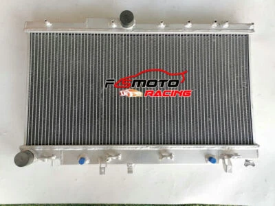 Radiador de aluminio para 2002-2007 2006 2005 Subaru Impreza WRX 2,0 L H4 AT sin tapa Foto 1 de 4