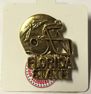 New FLORIDA STATE GOLD LAPEL PIN FSU - Picture 1 of 1