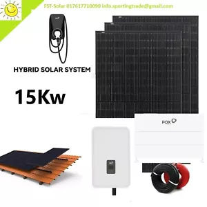16Kw FOX Hybrid Photovoltaikanlage-16KW Speicher -Unterkonstruktion-Wallbox - Bild 1 von 6