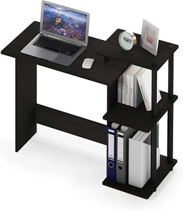 Computer Laptop Desk Table Home Office Drawer Shelves Writing Small Pc Storage - Picture 1 of 7