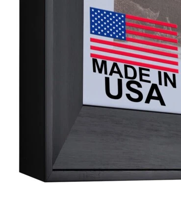 2-1/2" Black Picture Frame 11x14 12x18 16x20 24x36 30x40 36x36+ 631-II-06 - Image 1 of 4