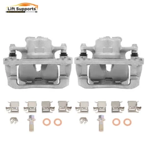 Front Left Right Brake Calipers w/ Bracket Pair Fits for 2009-2013 Toyota Matrix - Foto 1 di 7