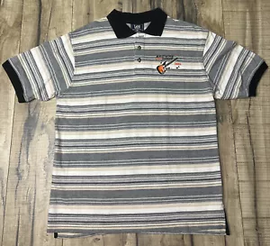 Vintage Cleveland Browns Rock Roll 99 Polo Dad Style Retro Lee Sport Large Ohio. - Picture 1 of 11