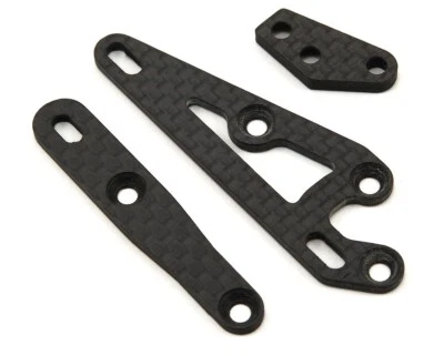 Axial XR10 Carbon Fiber F/R Servo Mounts and Steering Arm Set AXI30753  - Bild 1 von 2