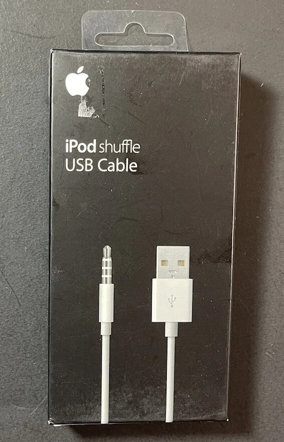 Official Apple iPod shuffle USB Cable [ White ] NEW - Image 1 of 4