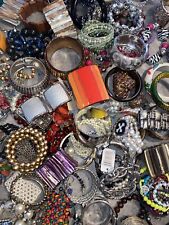 New, Preowned, And Vintage Bracelets Mixed Lot Of 15 Stretch, Bangle,