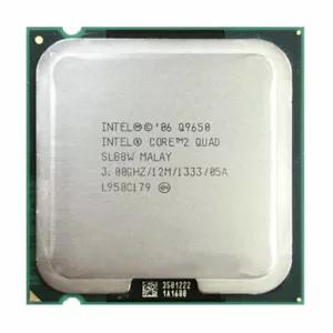 Intel Core 2 Quad Q9650 CPU 4-Core 3.0GHz/12M/1333 SLB8W LGA775 Processor - Picture 1 of 2