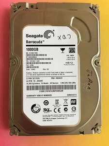 Seagate ST1000DM003 1000GB, Internal, 7200 RPM, 3.5" Hard Drive, Storage, As-is - Picture 1 of 3