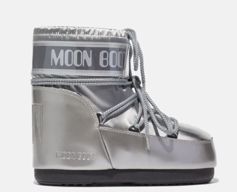 MOON BOOT ICON LOW GLACE DONNA COLORE ARGENTO COD. 140935 TG. 36/38 - Immagine 1 di 1