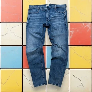G-Star Raw Mens D-Staq 3D Slim Jeans Denim Streetwear Moto Rider Blue Size 40x32 - Picture 1 of 19