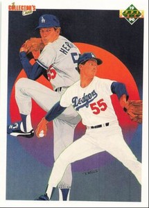 1990 Upper Deck Orel Hershiser Los Angeles Dodgers #10