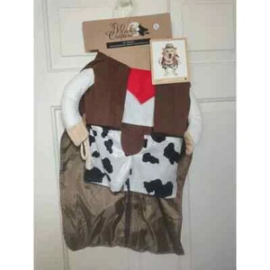Witch Crafters Western Sheriff Cowboy Dog Costume Size L - Picture 1 of 5