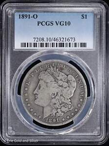 1891 O Morgan Silver Dollar PCGS VG 10