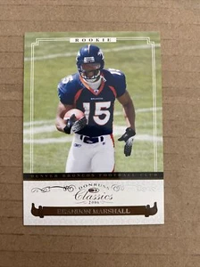 2006 Donruss Classics Rookies /1499 Brandon Marshall #147 Rookie RC - Picture 1 of 2