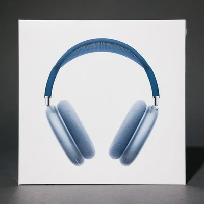 Apple AirPods Max Wireless Over-Ear Headset - Sky Blue NEW OPEN BOX - Image 1 of 4
