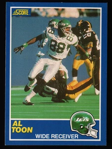 Score Football 1989 #10 - Al Toon - New York Jets 89-120 - Foto 1 di 2