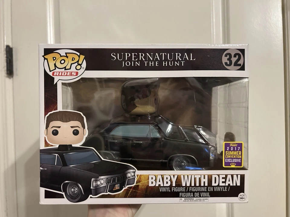 SDCC 2017 ¡Funko Pop exclusivo! Figura Vinilo Rides Supernatural Baby with Dean Foto 1 de 3