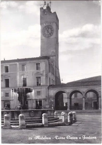 MATELICA - MAZERATA - BÜRGERTURM UND BRUNNEN - REISE 1959 -87543- - Bild 1 von 1
