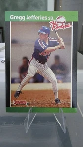Gregg Jefferies - 1989 Donruss The Rookies #2 - New York Mets Baseball Card - Picture 1 of 2