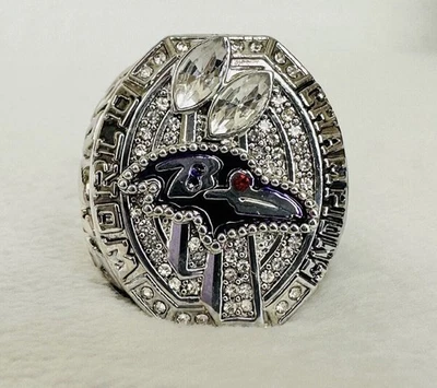 Anillo de Campeonato del Super Bowl de los Baltimore Ravens, 2012 Foto 1 de 3