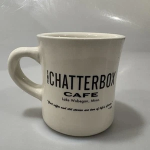 The Chatterbox Cafe Lake Woebegon Minn Heavy Diner Becher 10 Oz - Bild 1 von 6
