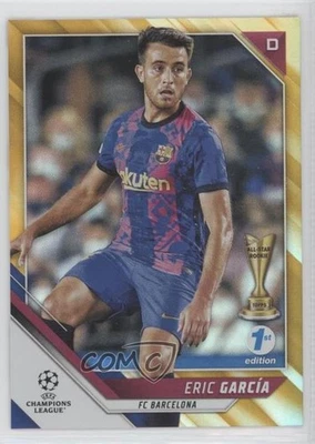 2021-22 Topps UCL Collection 1st Edition Orange Foil /25 Eric Garcia García #96 - Image 1 of 2
