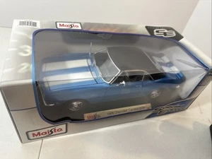 maisto 1968 chevrolet camaro z/28 1/18 blue - Picture 1 of 9