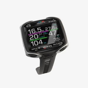 Computadora de buceo de muñeca Mares Quad Ci - negra/plateada - Imagen 1 de 2